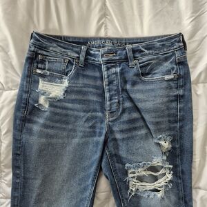 American Eagle Outfitters Blue Tomgirl  Jeans